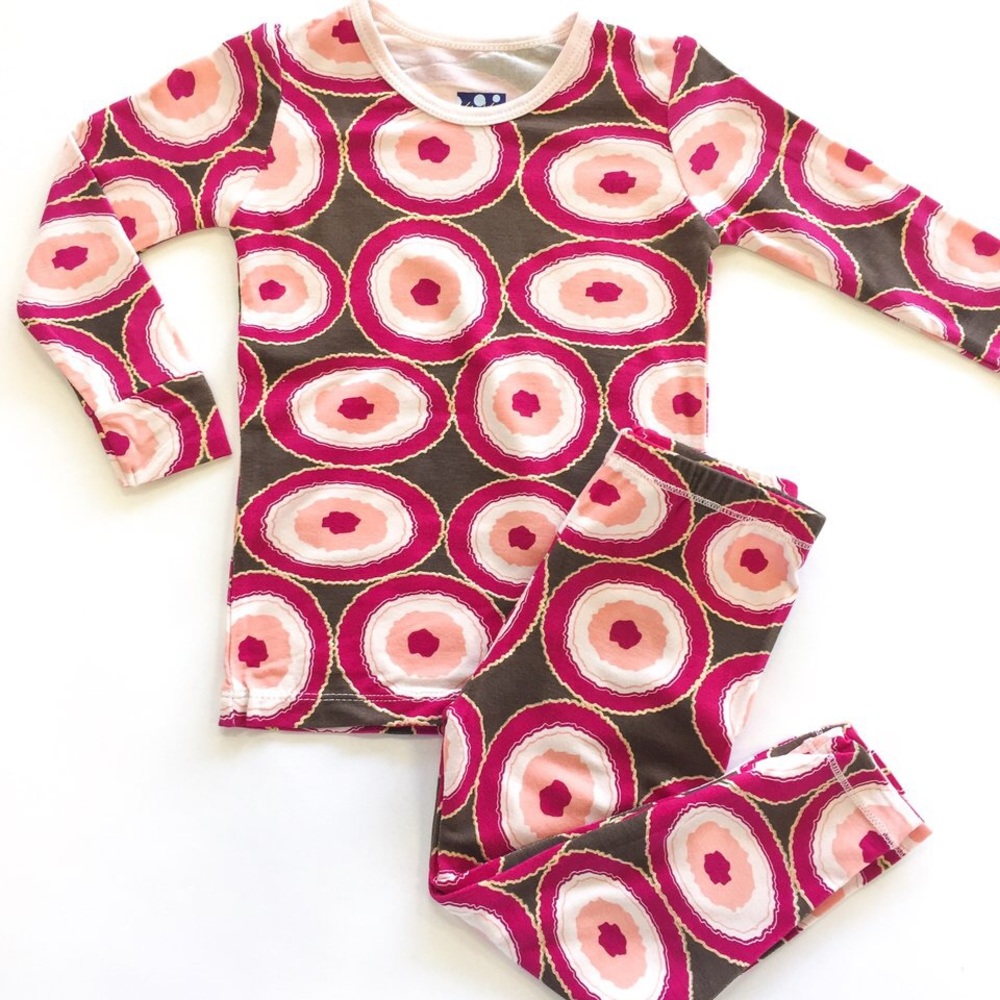 Kickee Pants long sleeve pjs